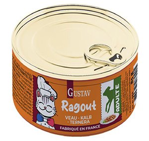 CAT GUSTAV RAGOUT TERNERA 12 x 85 gr